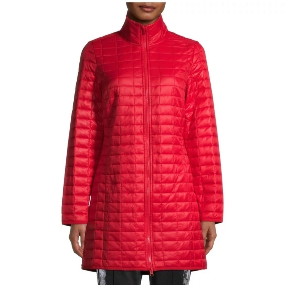 Avia Women’s Quilted Tunic Jacket Coat Small